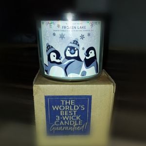 NWT/NIB Bath and body works 3 wick candle